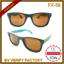 FX-58 nouveaux produits Skateboard en bois Sunglass en gros dans le Zhejiang